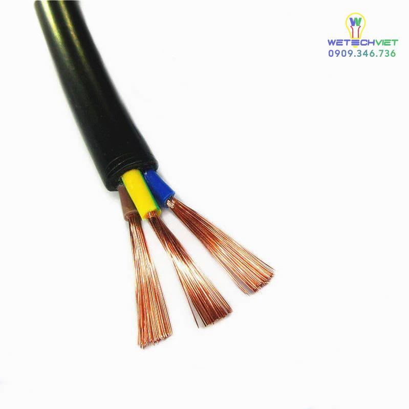 Nhân viên cửa hàng bán dây cáp điện Taya tư vấn cho khách hàng