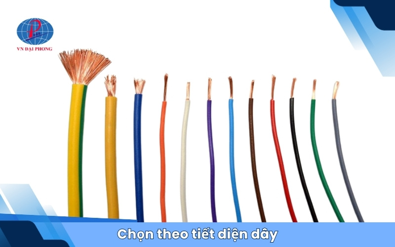Chọn theo tiết diện dây